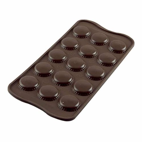 stampo silicone cioccolatini choco macarons scg21 silikomart 2