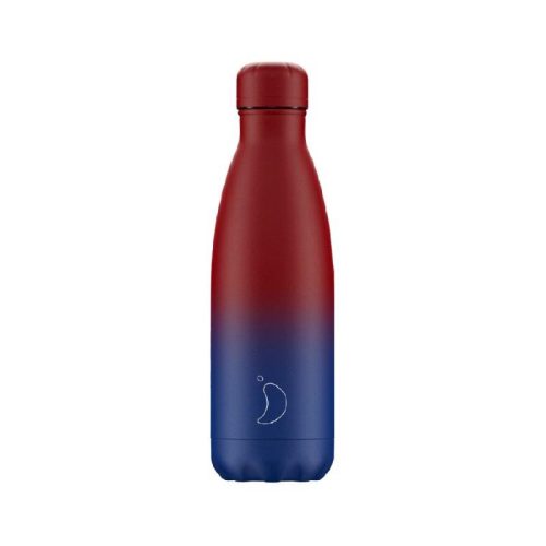 chillys bottles borraccia termica 500 ml gradient red blue matte foralco