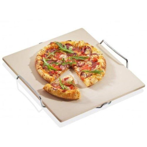 pietra refrattaria per pizza 35x38 cm kuchenprofi